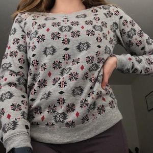 Forever 21 Graphic Light Sweater